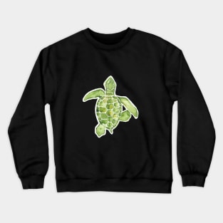 Watercolor turtle Crewneck Sweatshirt